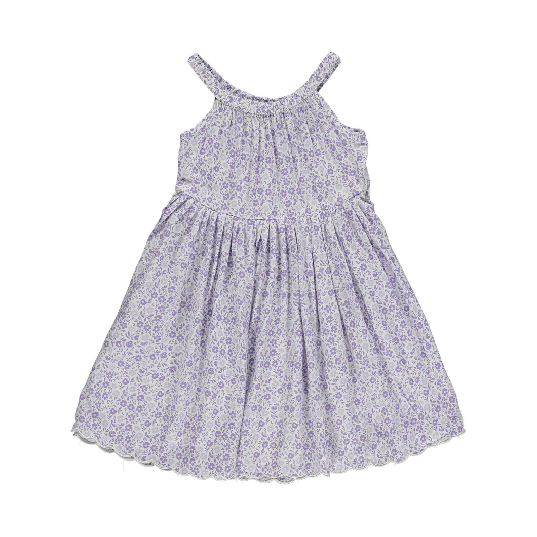 Stella Dress- Lavender Ditsy Floral