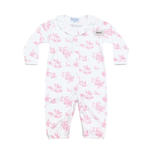 Load image into Gallery viewer, Pink Toile Baby Converter Gown
