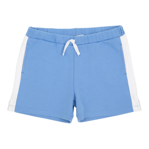 Shaefer Shorts Knit - Barbados Blue/ Worth Ave White