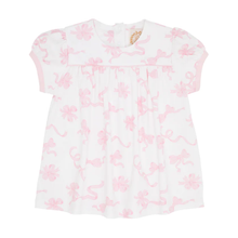 Load image into Gallery viewer, Puff Sleeve Dowell Day Top- Never Too Many Bows/ Palm Beach Pink
