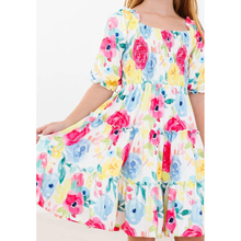 Load image into Gallery viewer, Smocked Ruffle Dress - Rosie
