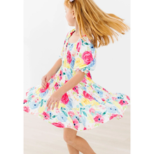 Load image into Gallery viewer, Smocked Ruffle Dress - Rosie
