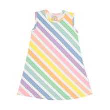 Load image into Gallery viewer, Sleeveless Polly Play Dress - Rainbow Roll
