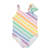 Load image into Gallery viewer, Rainbow Roll Brookhaven Bow Bathing Suit
