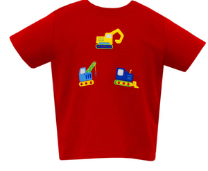 Construction T-Shirt - Red