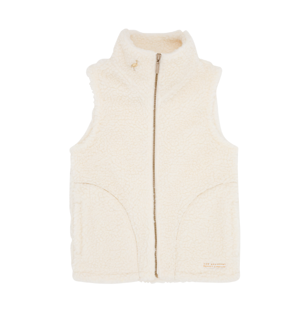 Van Camp Vest Sherpa- Palmetto Pearl/ Gold