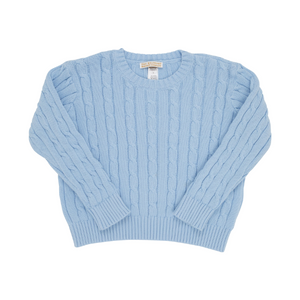 Crawford Crewneck- Beale Street Blue
