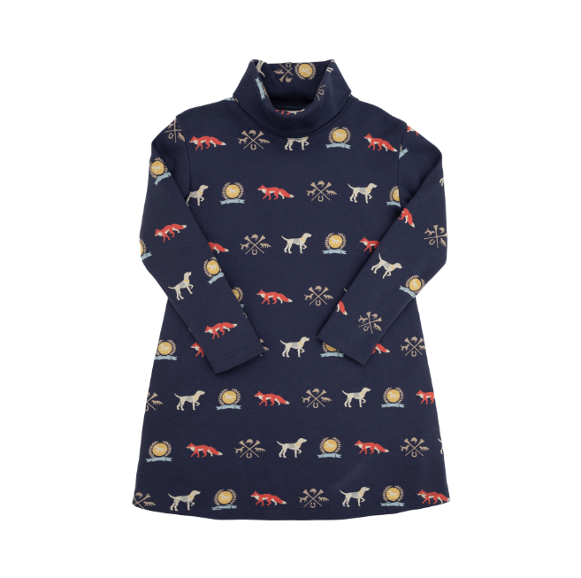 Tatum`s Turtleneck Dress- Hyde Park Hunt Club