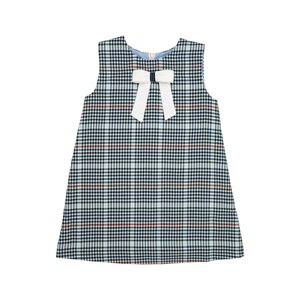 Jill Jumper Bow- Highgate Houndstooth/ Palmetto Pearl
