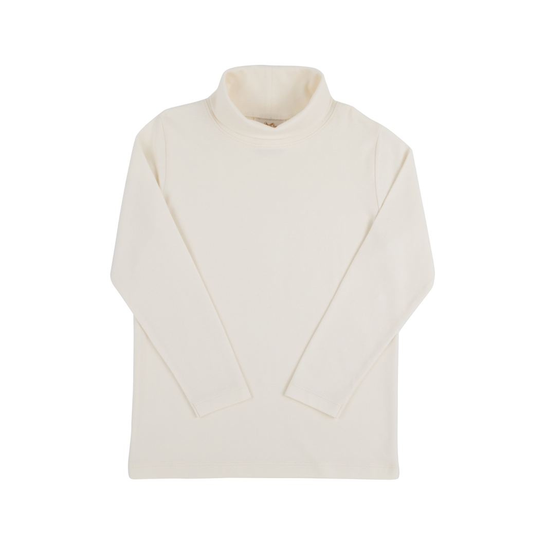 Tatum’s Turtleneck Shirt & Onesie- Palmetto Pearl