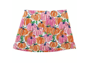 Pumpkins Print Skort