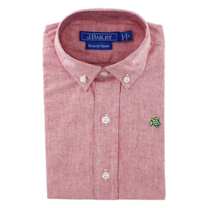 Holly Roscoe Button Down - Red Chambray