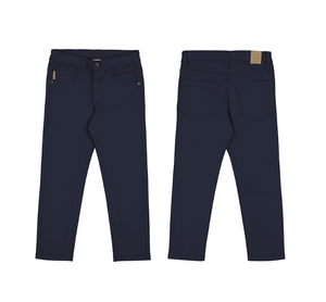 5 Pocket Slim Fit Basic Pant - Navy