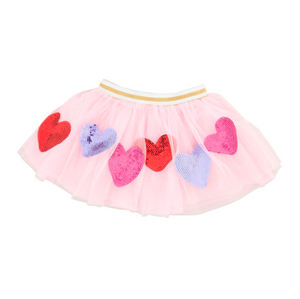 Multi Heart Sequin Tutu