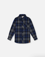 Load image into Gallery viewer, Plaid Button Down Shirt w/ Pocket
