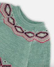 Load image into Gallery viewer, Jadeite Norwegian Jacquard Knitted Dress
