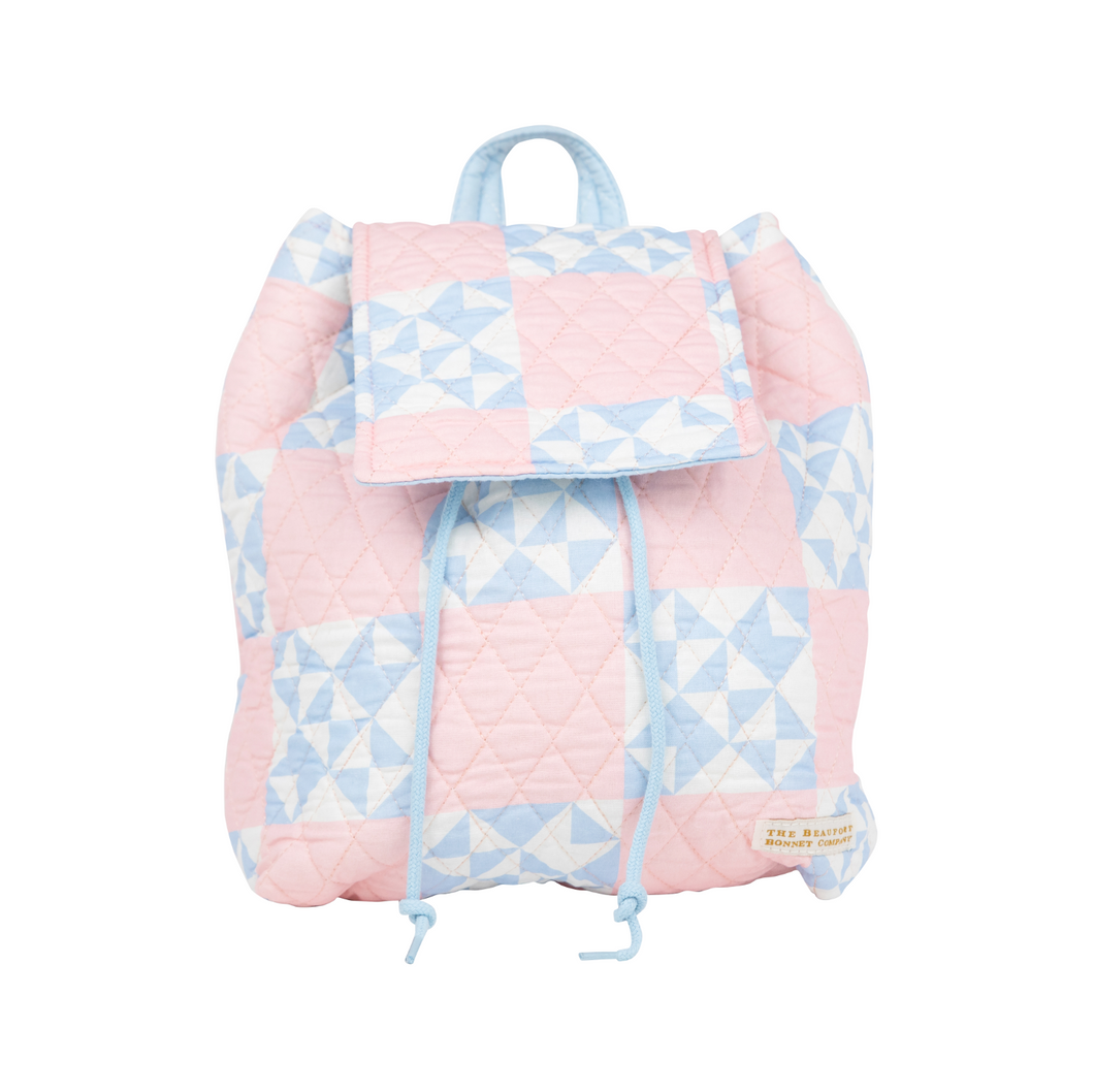 Bitty Backpack- Cobble Court Quilt