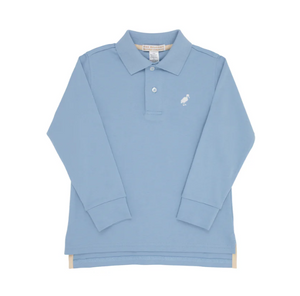 LS Prim & Proper Polo- Barrington Blue/ WAW