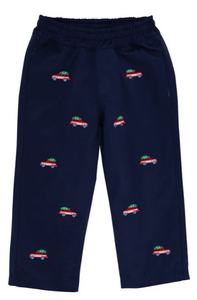 Critter Sheffield Pant (Twill) - Nantucket Navy/ Woody Jeeps Embroidery