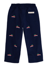 Load image into Gallery viewer, Critter Sheffield Pant (Twill) - Nantucket Navy/ Woody Jeeps Embroidery
