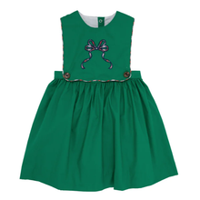 Load image into Gallery viewer, Brady Button In Dress- Kiawah Kelly Green/ Merritt Park Plaid
