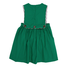 Load image into Gallery viewer, Brady Button In Dress- Kiawah Kelly Green/ Merritt Park Plaid
