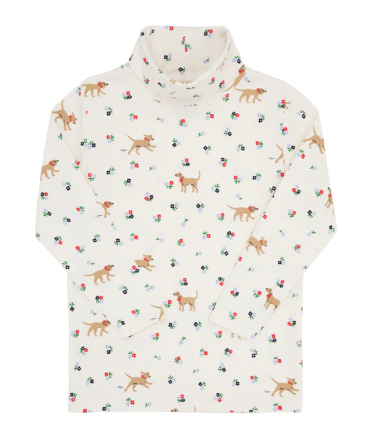 Tatum’s Turtleneck- Mae Park Mini Floral