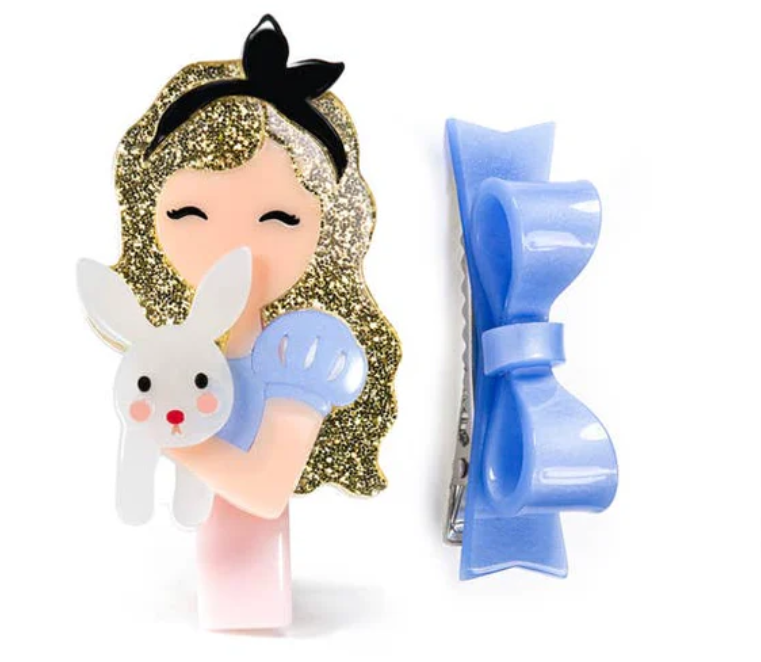 Cute Doll Alice w/ Bow Hair Clips