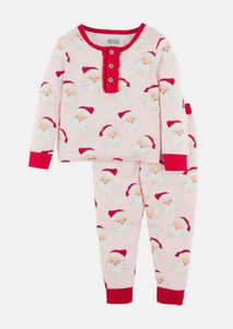 Pink Santa Glow Pajamas