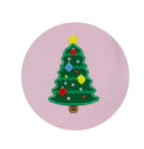 X-mas Tree Skirt- Pink Cord