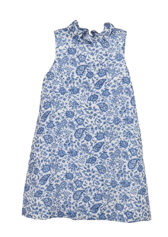 The Blair Blue Floral Dress