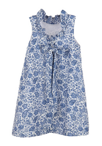 The Blair Blue Floral Dress