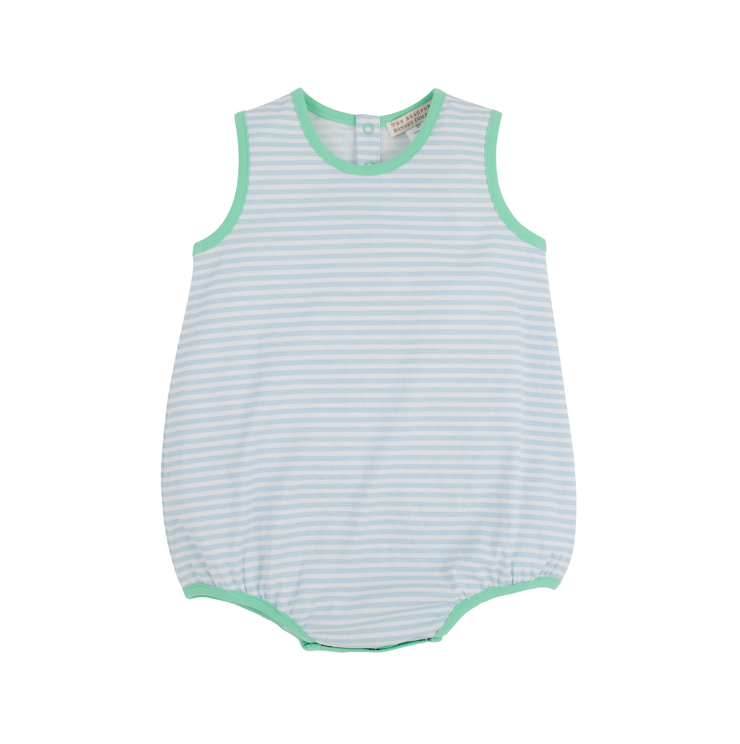 Patton Play Bubble Pima- BB Stripe/ Grace Bay Green