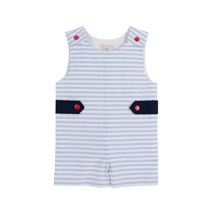 Jack Keene Jon Jon Woven- Park City Peri Stripe/ Nantucket Navy