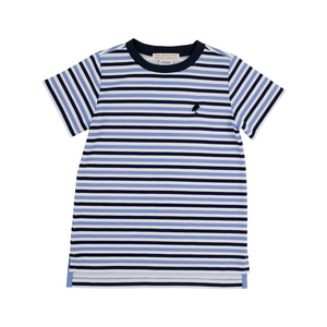 Carter Crewneck- Kennedy Cruise Stripe/ Nantucket Navy