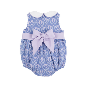 Sleeveless Cindy Lou Sash Bubble- Beale St Bows/ Lauderdale Lavender