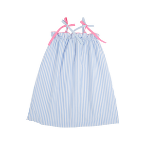 Laineys Little Dress Woven- Beale Street Blue Stripe/ HHP/ BSB