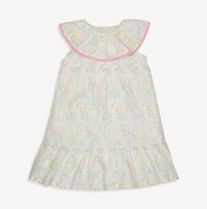 Hoppy Garden Cotton Sleeveless Dress