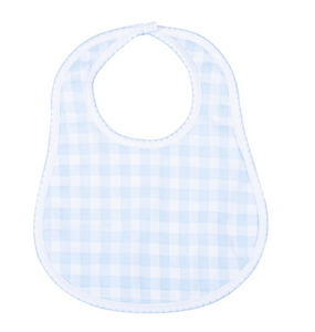 Baby Checks Blue Bib