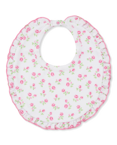 Rosy Roses Print Bib