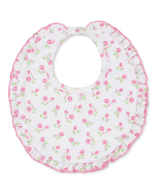 Rosy Roses Print Bib