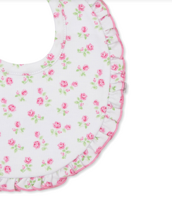 Rosy Roses Print Bib