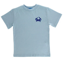 Load image into Gallery viewer, Crab Logo Tee- Bayberry
