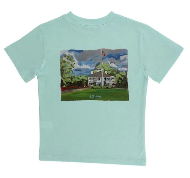 Clubhouse Logo Tee- Mint