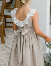 Load image into Gallery viewer, Heirloom Dress- Flax Linen
