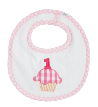 Musical Birthday Bib- Pink