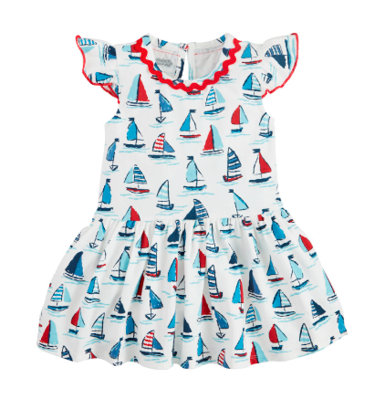 Sailboat T-Shirt Dress