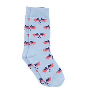 Lucky Duck Sock - Freedom Flag