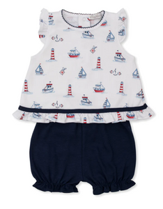 Seas The Day Sunsuit Set