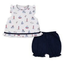 Load image into Gallery viewer, Seas The Day Sunsuit Set
